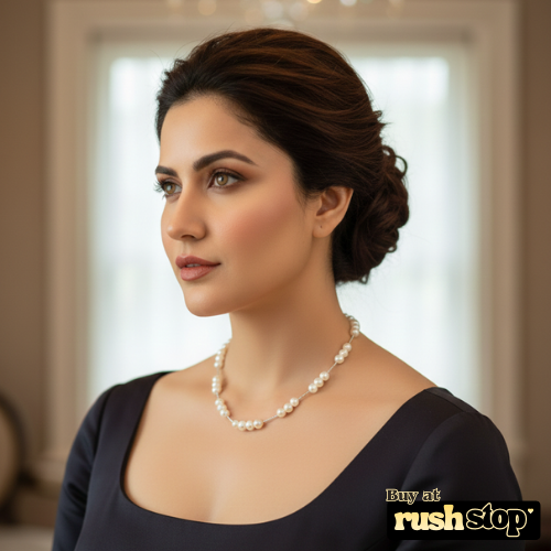 Elegant Teardrop Freshwater Pearl Pendant