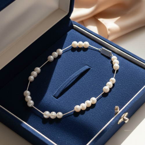 Elegant Teardrop Freshwater Pearl Pendant