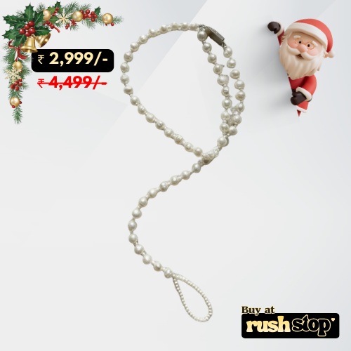 Natural freshwater pearl hand harness chain for elegant styling