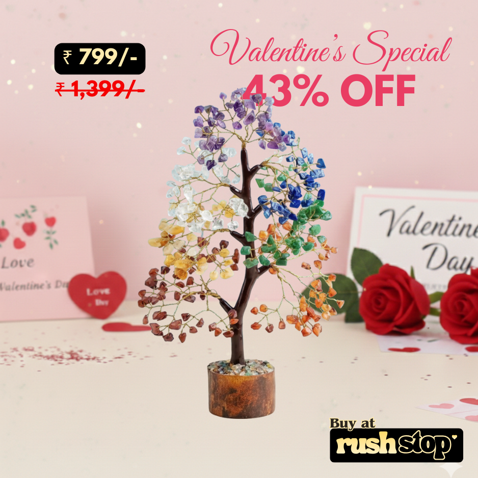 Seven Chakra Natural Crystal Tree – Spiritual Home Decor