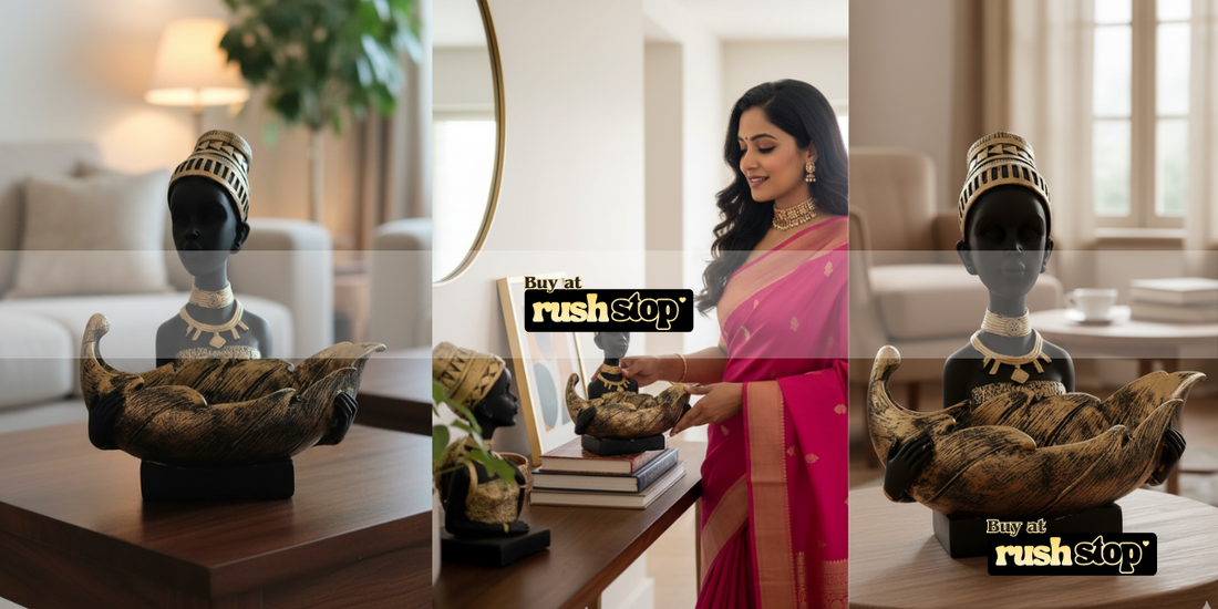 Handcrafted African Lady Sculpture – A Premium Decor Accent for Elegant Homes