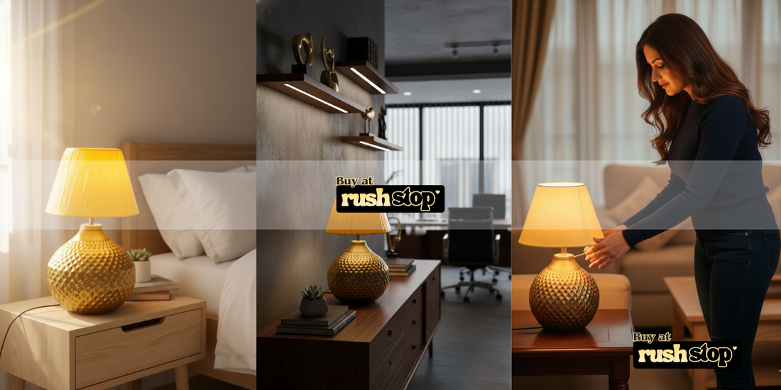 Brass Matki Table Lamp: Traditional Indian Elegance Meets Modern Home Decor