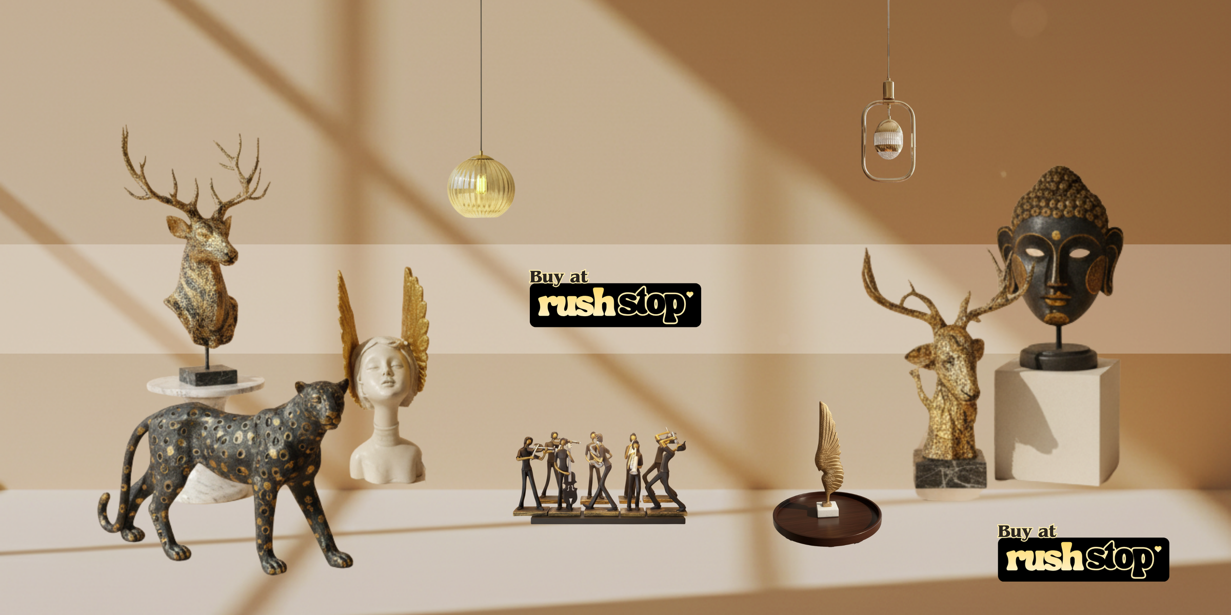 Resin Figurines & Sculptures | Luxury Resin Home Decor India