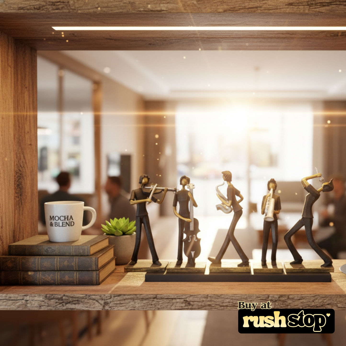 Handcrafted Musician Band Figurine Set