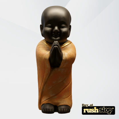 Buy-Charming-Baby-Buddha-Monk -Resin-Statue