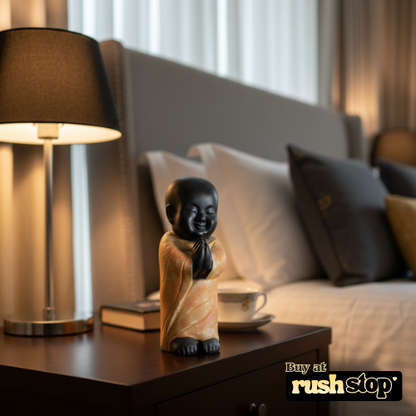 Buy-Charming-Baby-Buddha-Monk -Resin-Statue