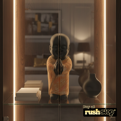 Buy-Charming-Baby-Buddha-Monk -Resin-Statue