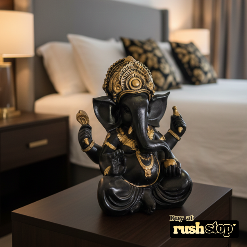 Majestic Polyresin Ganesha Idol Sculpture