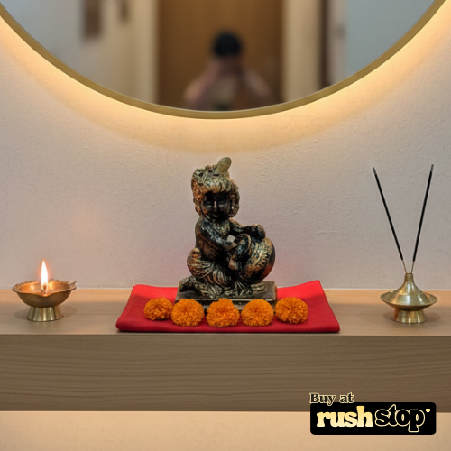 Handcrafted Bal Krishna Idol (Makhan Chor)