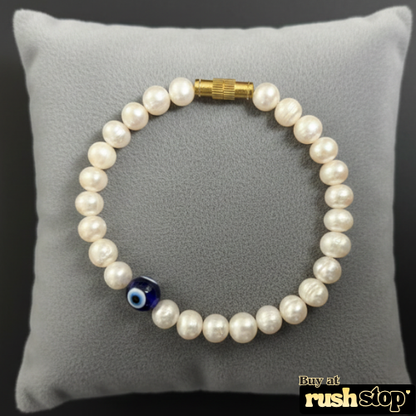 Handmade Natural Freshwater Pearl Bracelets (Nazar)