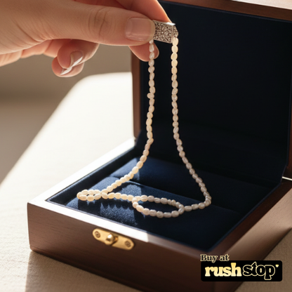 Timeless Natural Freshwater Pearl Hand Harness Chain