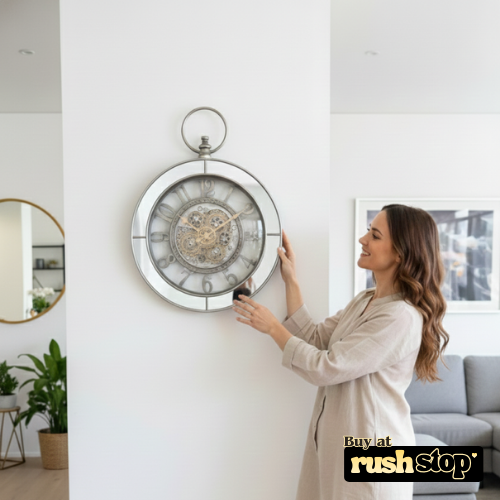 Antique Steampunk Gear Wall Clock