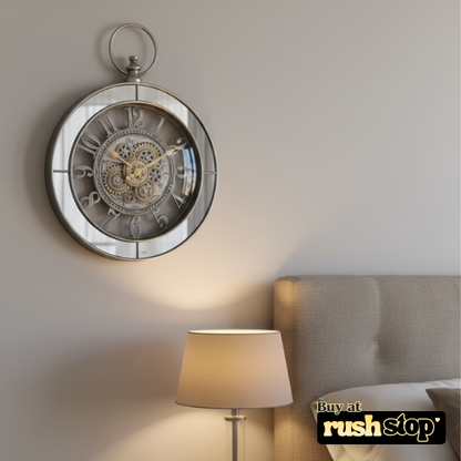 Antique Steampunk Gear Wall Clock