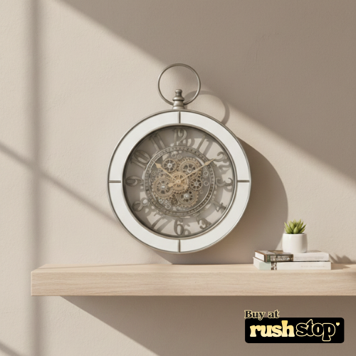 Antique Steampunk Gear Wall Clock