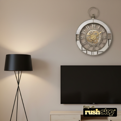 Antique Steampunk Gear Wall Clock