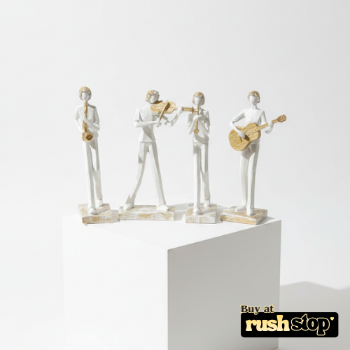 Contemporary Abstract Jazz Musician Sculptures