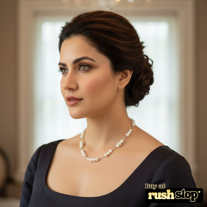 Elegant Teardrop Freshwater Pearl Pendant