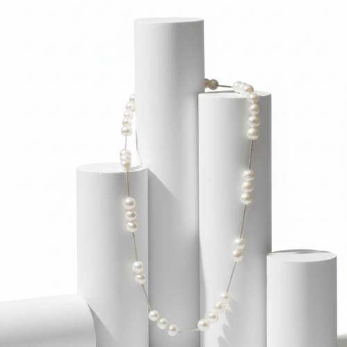 Elegant Teardrop Freshwater Pearl Pendant