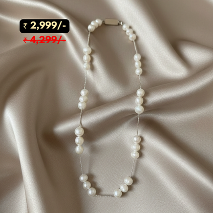 Elegant Teardrop Freshwater Pearl Pendant