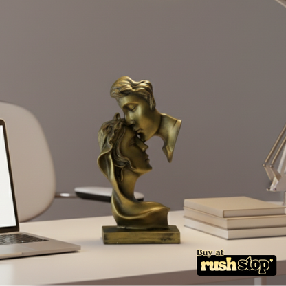 Eternal love bronze couple statue romantic home decor