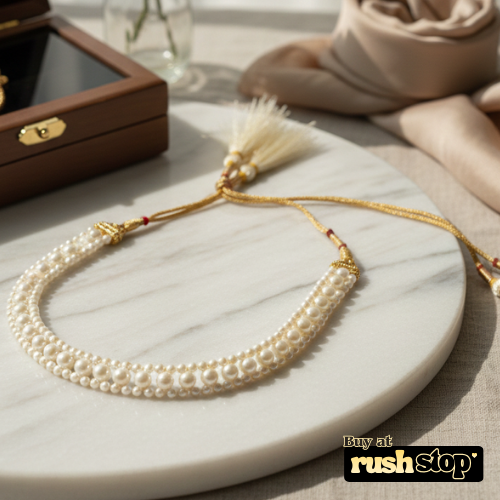 Natural Freshwater Pearl Choker Set Necklace