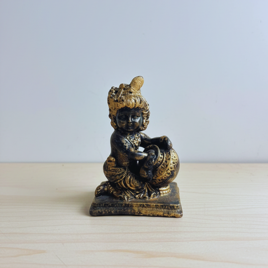 Handcrafted Bal Krishna Idol (Makhan Chor)