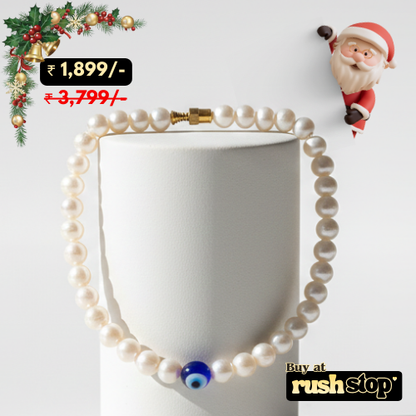 Handmade Natural Freshwater Pearl Bracelets (Nazar)