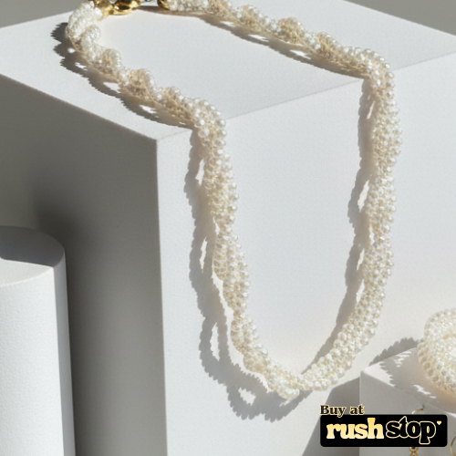Lustrous Multi-Strand Freshwater Pearl Necklace