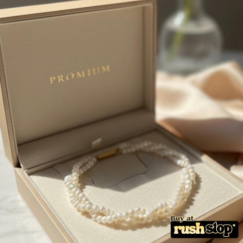 Lustrous Multi-Strand Freshwater Pearl Necklace