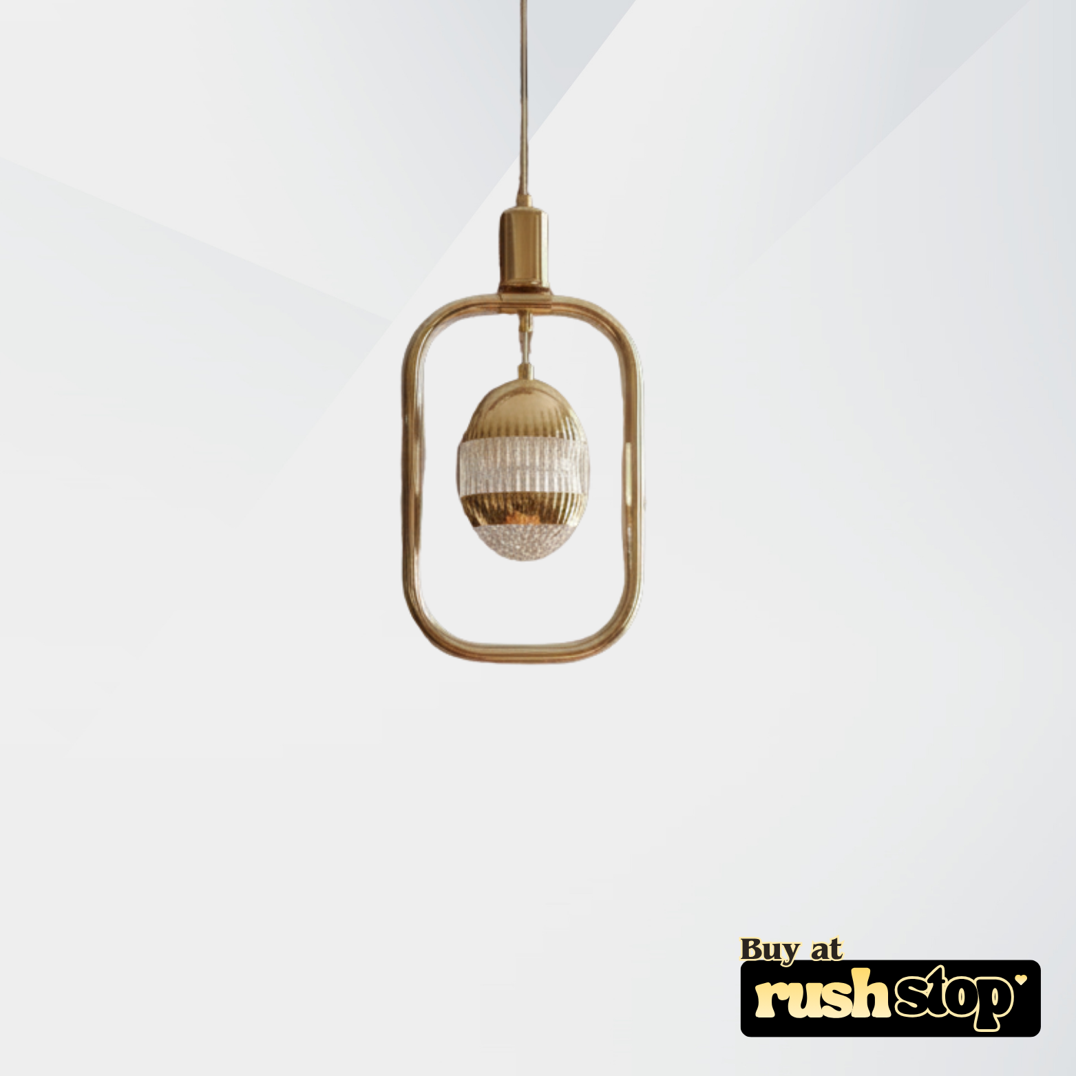 Luxury gold pendant lighting product image by Rush Stop.