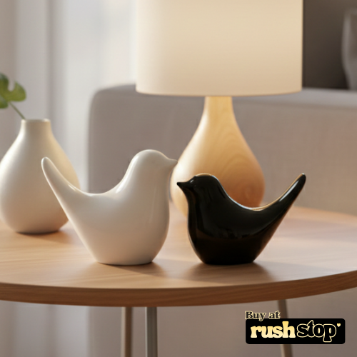 Luxury golden owl resin figurine modern abstract bird decor