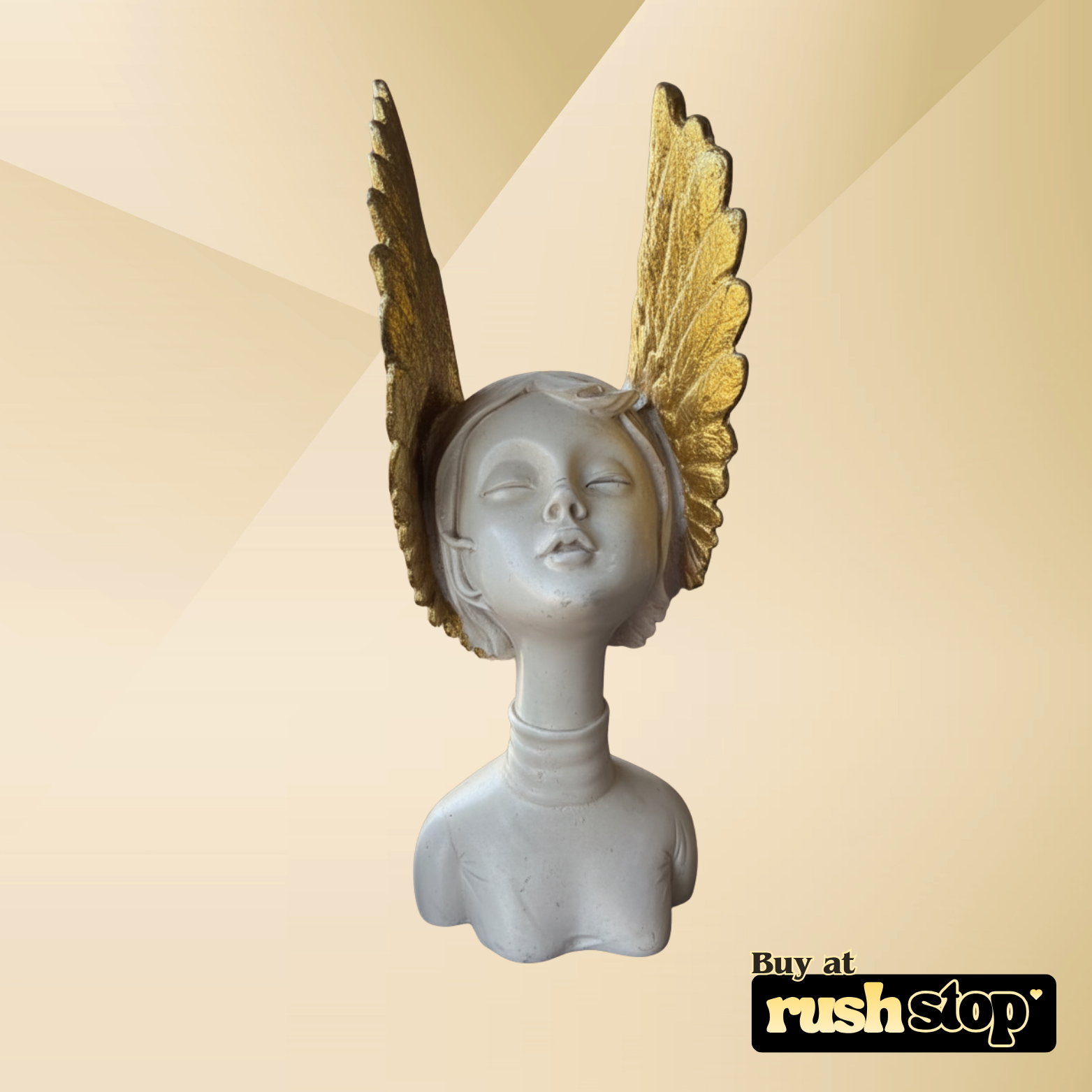 Premium resin decor India Greek angel statue, modern resin figurine, resin home decor – Rush Stop, easy returns decor store.