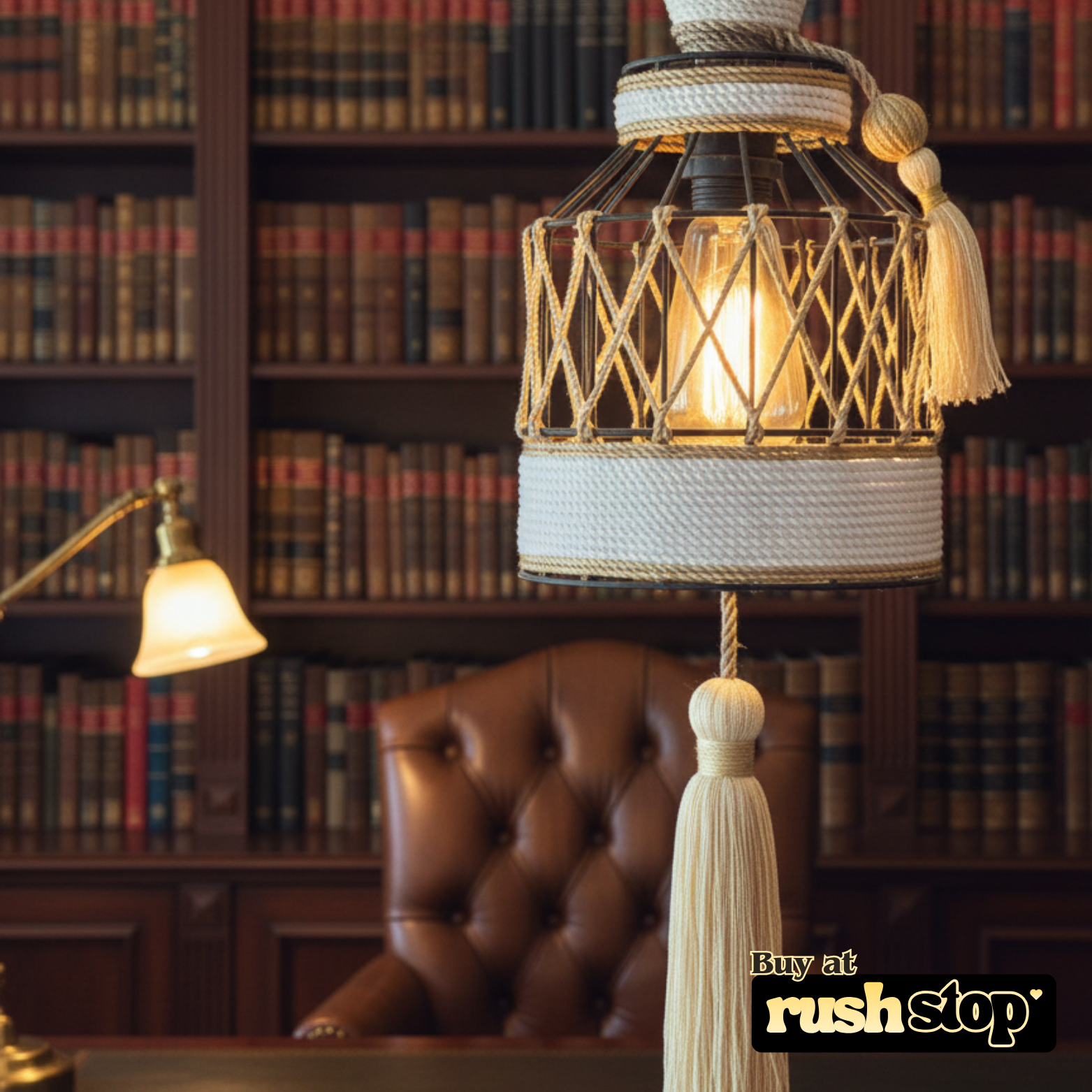 Vintage hanging pendant ceiling light, designer resin sculpture, handcrafted decor India, premium resin decor India – Rush Stop, free shipping home decor India.