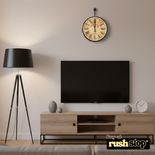 Vintage Victoria London Double-Sided Station Clock