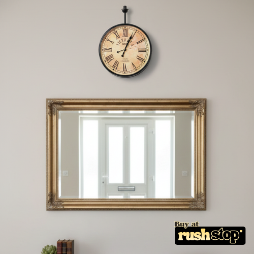 Vintage Victoria London Double-Sided Station Clock