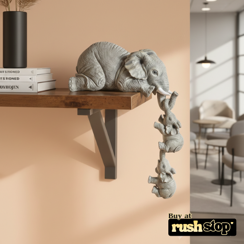 Avon Star Gallery Elephant Sitter Family