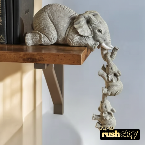 Avon Star Gallery Elephant Sitter Family