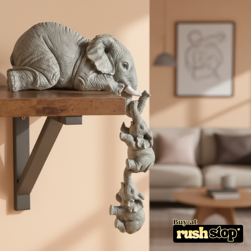 Avon Star Gallery Elephant Sitter Family