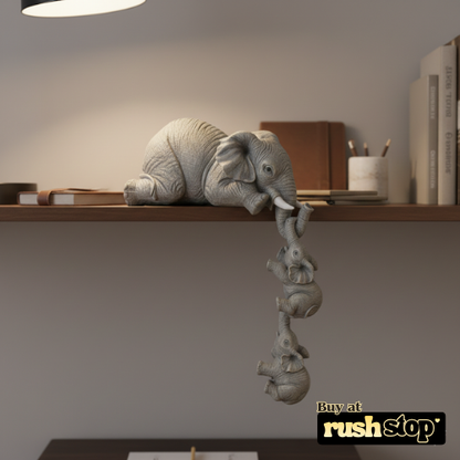 Avon Star Gallery Elephant Sitter Family