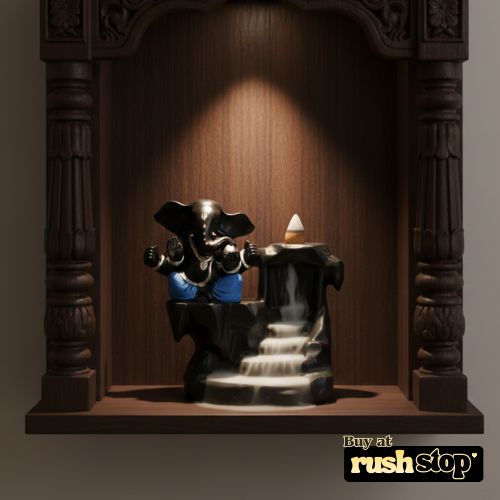 Handicrafts Villa Ganesha Backflow Smoke Fountain