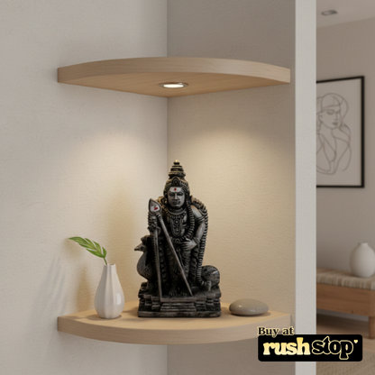 Handcrafted Antique Gold Finish Karthikeya Idol