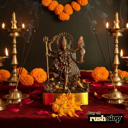 Handcrafted Mahakali Murti for Home Temple