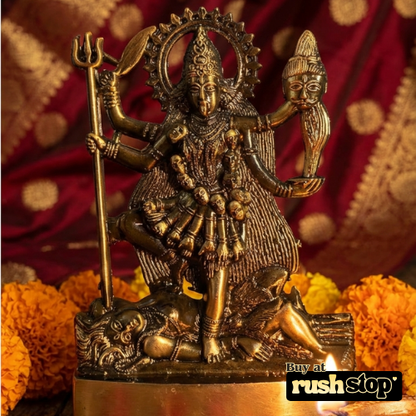 Handcrafted Mahakali Murti for Home Temple