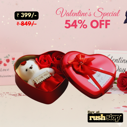 Heart Shaped Valentine's Day Gift Box