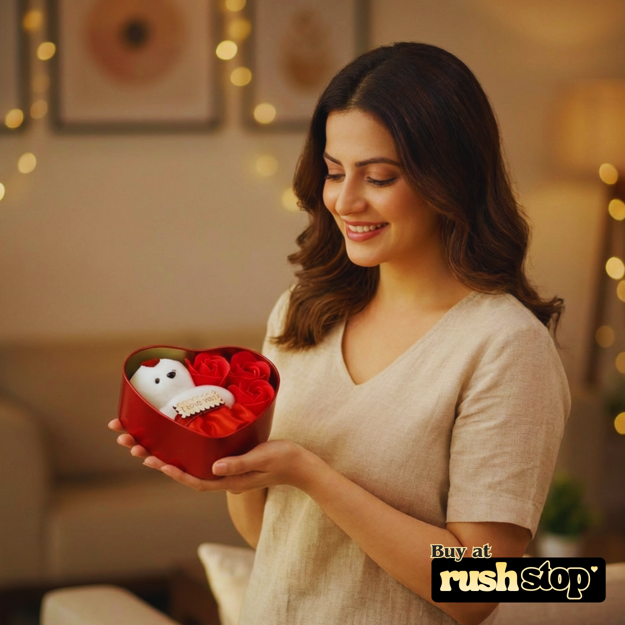 Heart Shaped Valentine's Day Gift Box