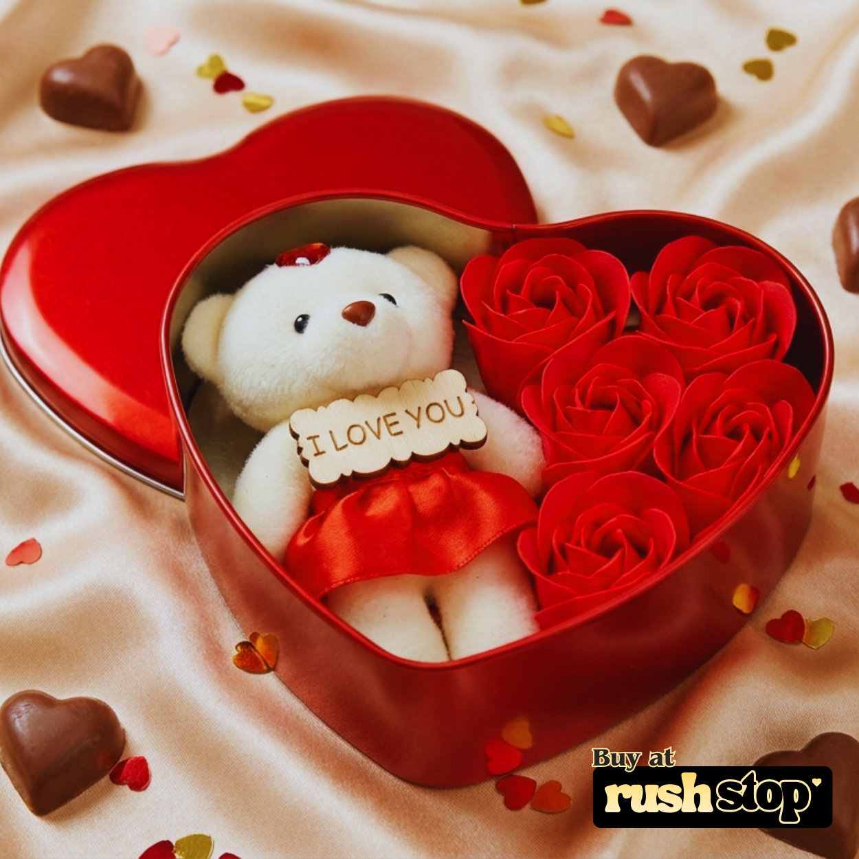 Heart Shaped Valentine's Day Gift Box