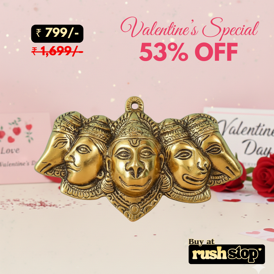 Sacred Panchmukhi Hanuman Wall Hanging