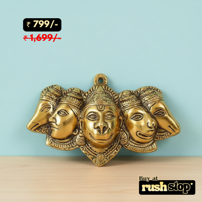Sacred Panchmukhi Hanuman Wall Hanging