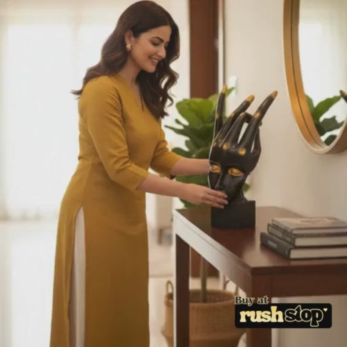 Rasin Hand Mundra Zen Face