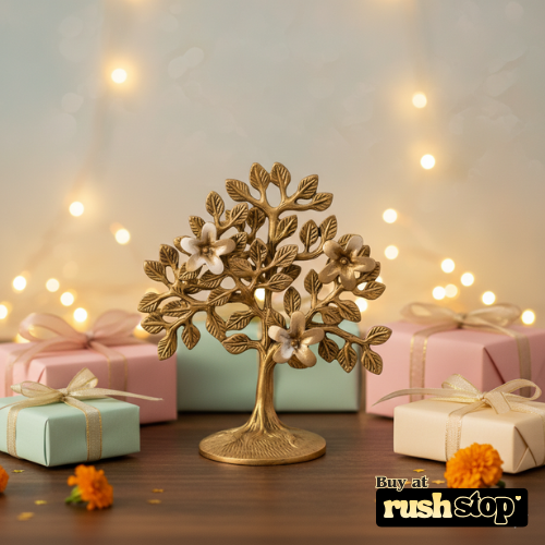 The Destiny of Arts Pure Brass Kalpavriksha Tree